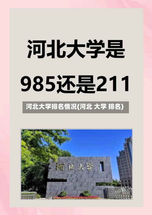 河北大学排名情况(河北 大学 排名)-第2张图片