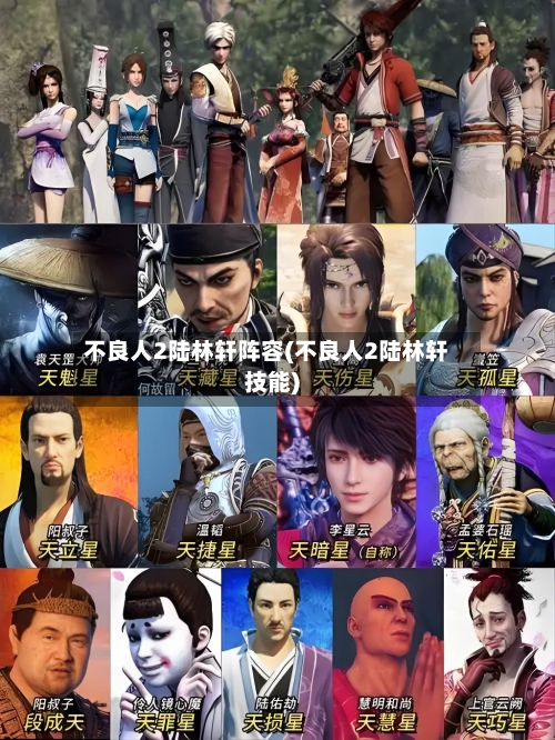 不良人2陆林轩阵容(不良人2陆林轩技能)