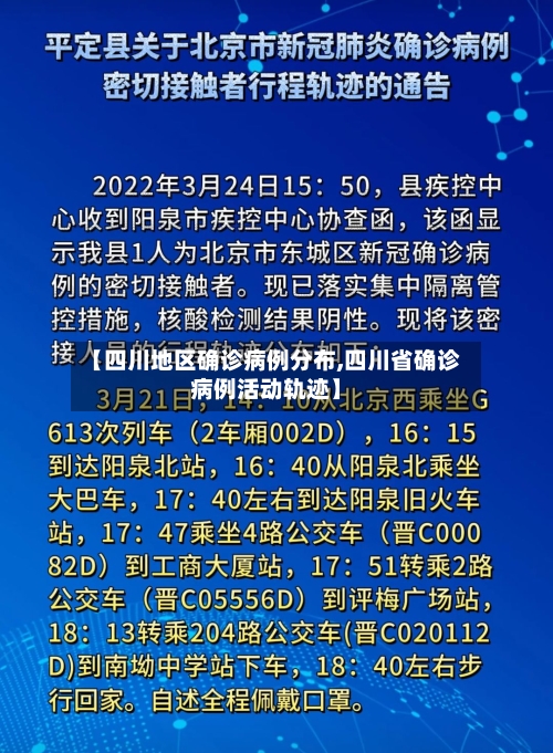 【四川地区确诊病例分布,四川省确诊病例活动轨迹】