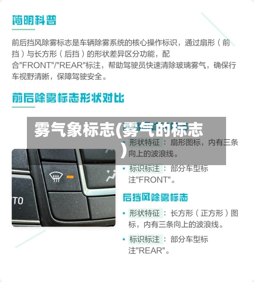 雾气象标志(雾气的标志)