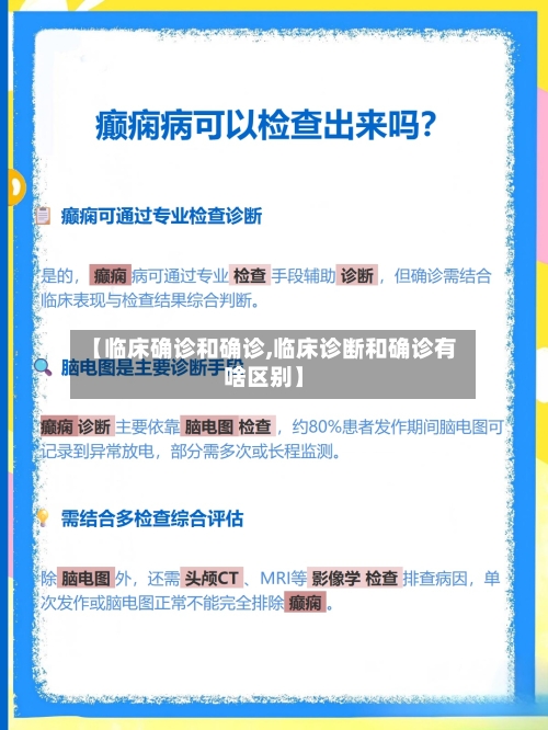 【临床确诊和确诊,临床诊断和确诊有啥区别】-第3张图片