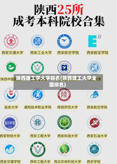 陕西理工学大学排名(陕西理工大学全国排名)