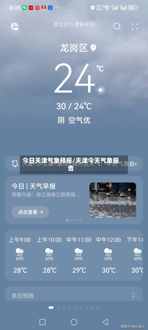 今日天津气象预报/天津今天气象报告