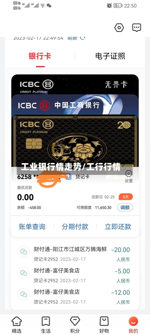 工业银行情走势/工行行情-第2张图片