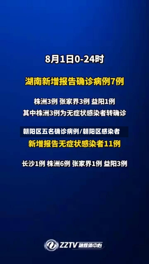 朝阳区五名确诊病例/朝阳区感染者