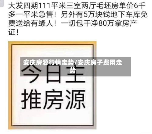 安庆房源行情走势/安庆房子费用走势-第2张图片