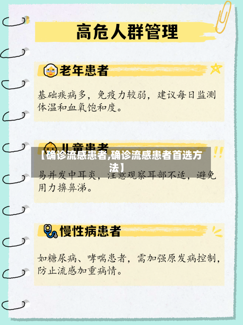 【确诊流感患者,确诊流感患者首选方法】-第3张图片