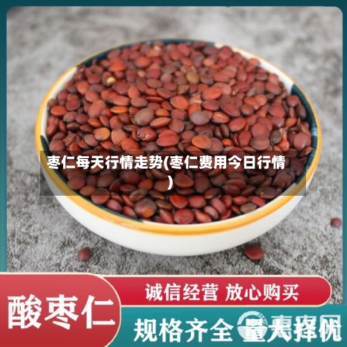 枣仁每天行情走势(枣仁费用今日行情)-第3张图片