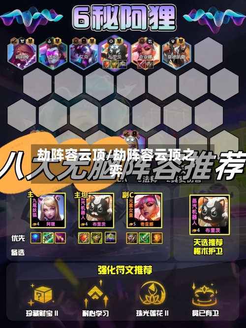 劫阵容云顶/劫阵容云顶之弈-第2张图片