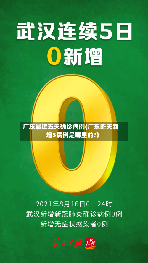 广东最近五天确诊病例(广东昨天新增5病例是哪里的?)-第2张图片