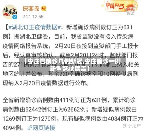 【枣庄已确诊几例新冠,枣庄确诊一例新型冠状病毒】-第3张图片