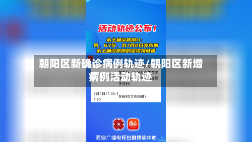 朝阳区新确诊病例轨迹/朝阳区新增病例活动轨迹-第2张图片