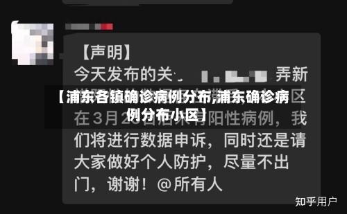 【浦东各镇确诊病例分布,浦东确诊病例分布小区】-第2张图片