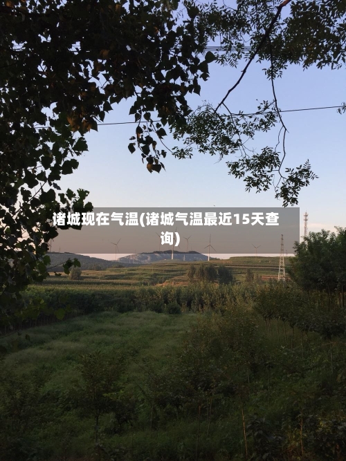 诸城现在气温(诸城气温最近15天查询)-第2张图片