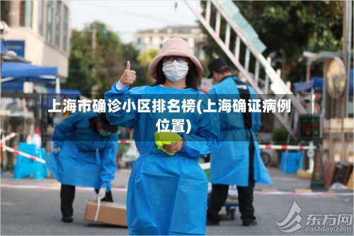 上海市确诊小区排名榜(上海确证病例位置)-第3张图片