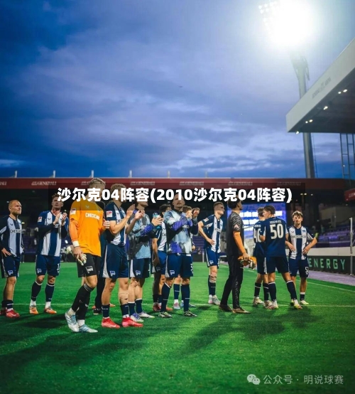 沙尔克04阵容(2010沙尔克04阵容)
