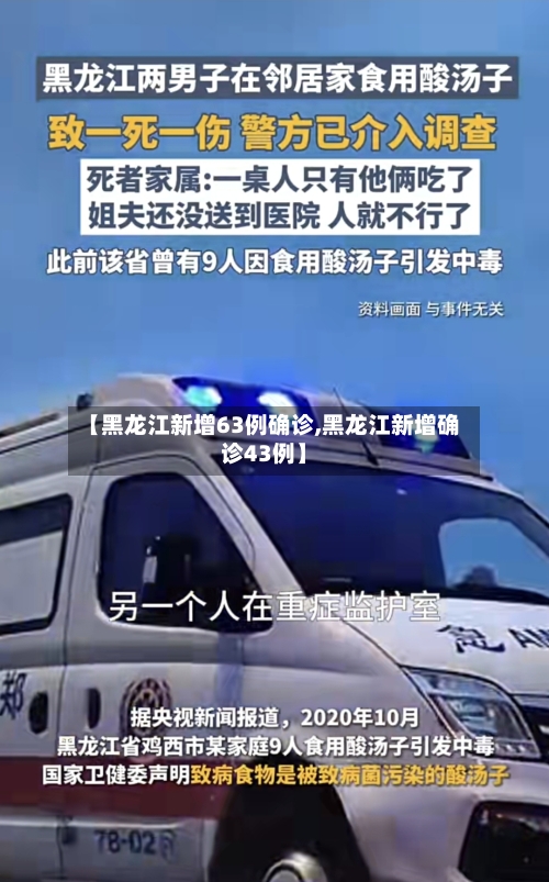 【黑龙江新增63例确诊,黑龙江新增确诊43例】-第2张图片