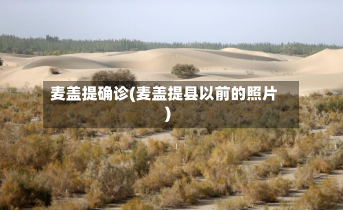 麦盖提确诊(麦盖提县以前的照片)-第3张图片