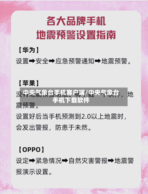 中央气象台手机客户端/中央气象台手机下载软件-第2张图片