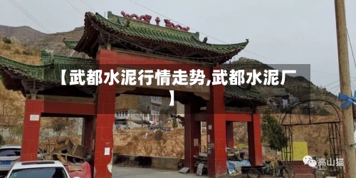 【武都水泥行情走势,武都水泥厂】