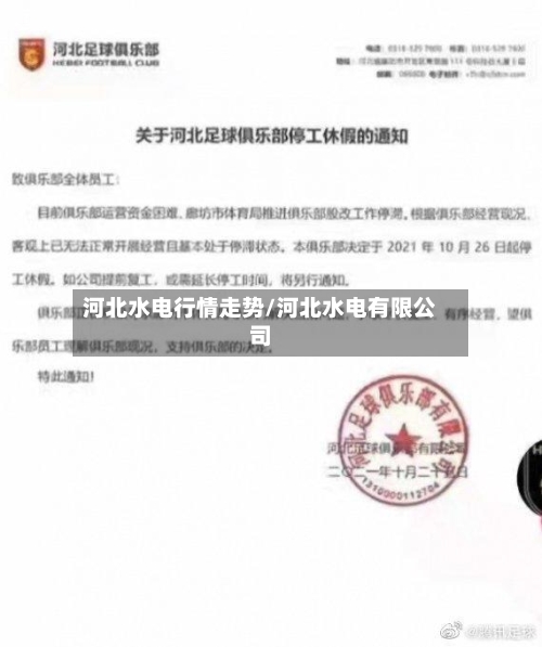河北水电行情走势/河北水电有限公司-第2张图片