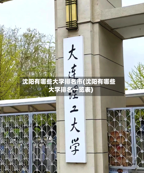 沈阳有哪些大学排名市(沈阳有哪些大学排名一览表)-第2张图片