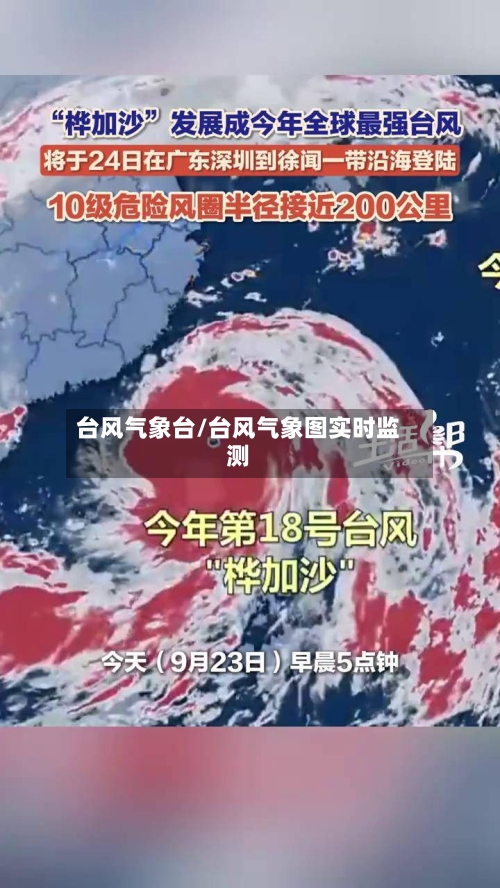 台风气象台/台风气象图实时监测