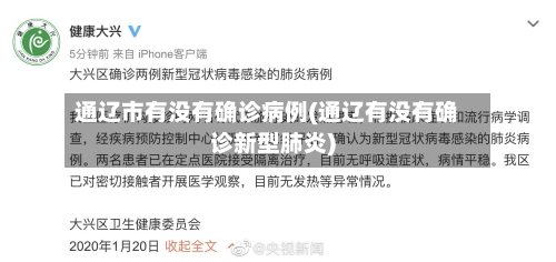 通辽市有没有确诊病例(通辽有没有确诊新型肺炎)-第2张图片