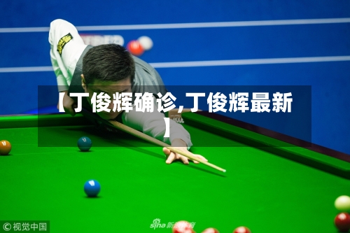 【丁俊辉确诊,丁俊辉最新】-第2张图片
